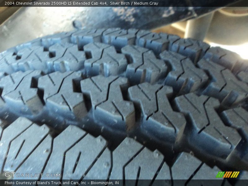 Silver Birch / Medium Gray 2004 Chevrolet Silverado 2500HD LS Extended Cab 4x4