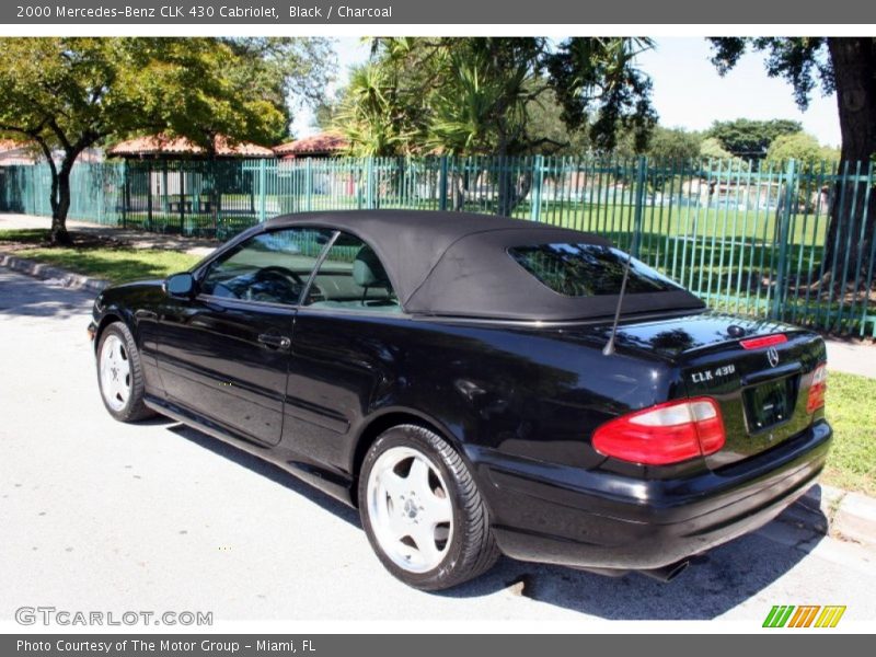 Black / Charcoal 2000 Mercedes-Benz CLK 430 Cabriolet
