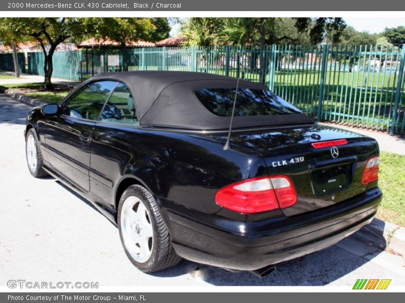 Black / Charcoal 2000 Mercedes-Benz CLK 430 Cabriolet