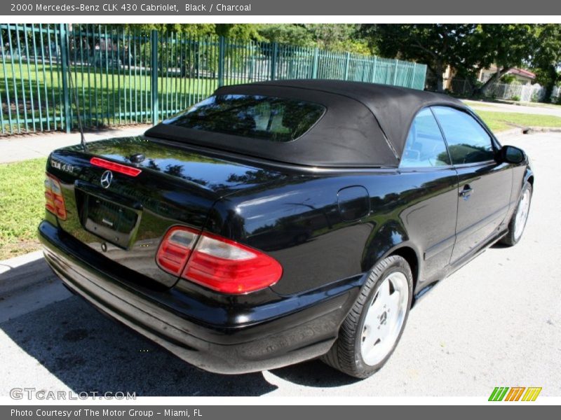 Black / Charcoal 2000 Mercedes-Benz CLK 430 Cabriolet