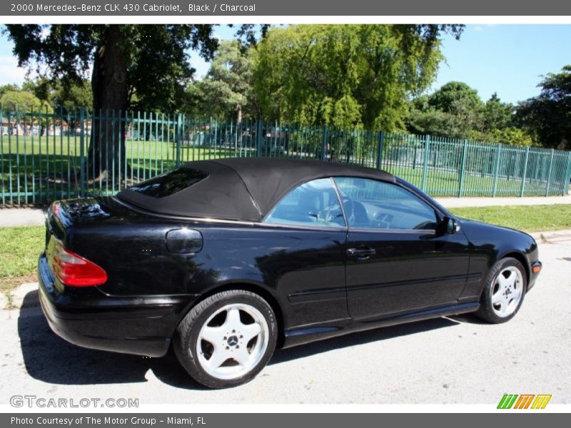 Black / Charcoal 2000 Mercedes-Benz CLK 430 Cabriolet