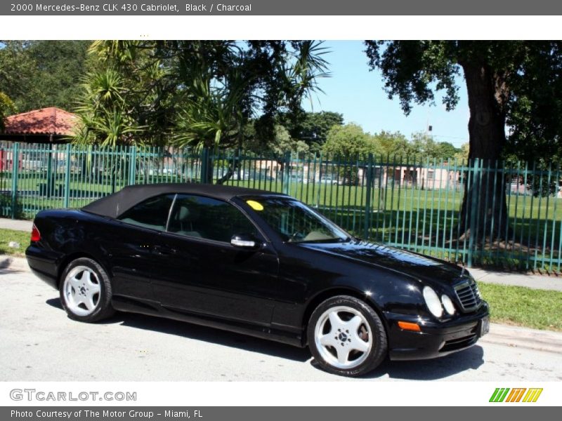 Black / Charcoal 2000 Mercedes-Benz CLK 430 Cabriolet
