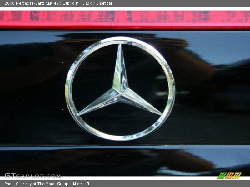 Black / Charcoal 2000 Mercedes-Benz CLK 430 Cabriolet