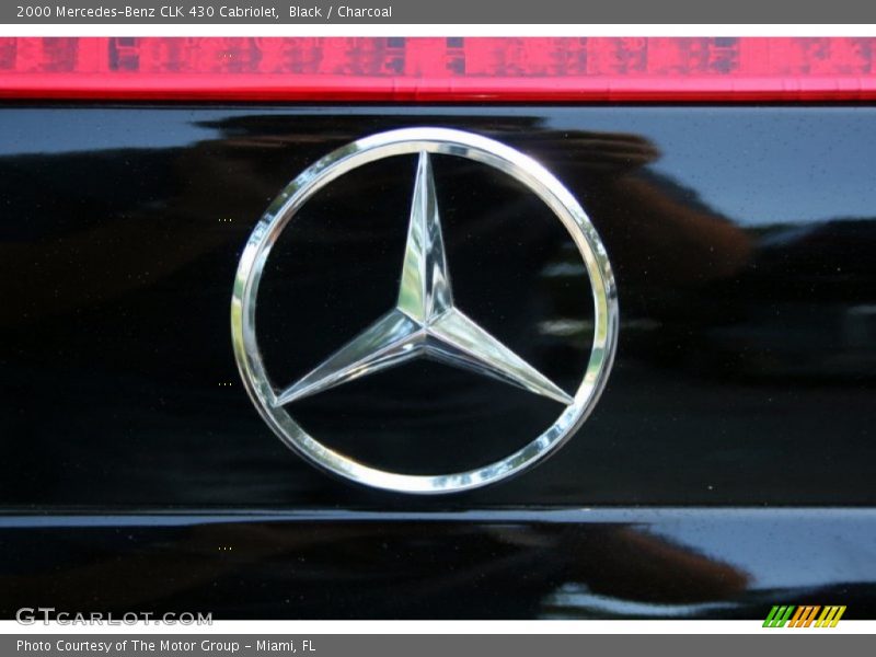 Black / Charcoal 2000 Mercedes-Benz CLK 430 Cabriolet
