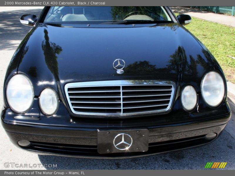 Black / Charcoal 2000 Mercedes-Benz CLK 430 Cabriolet