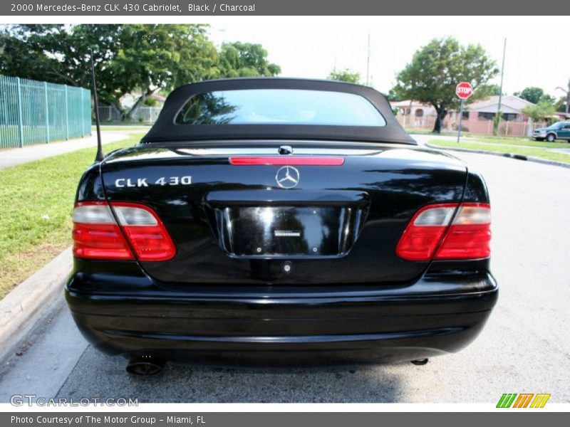 Black / Charcoal 2000 Mercedes-Benz CLK 430 Cabriolet