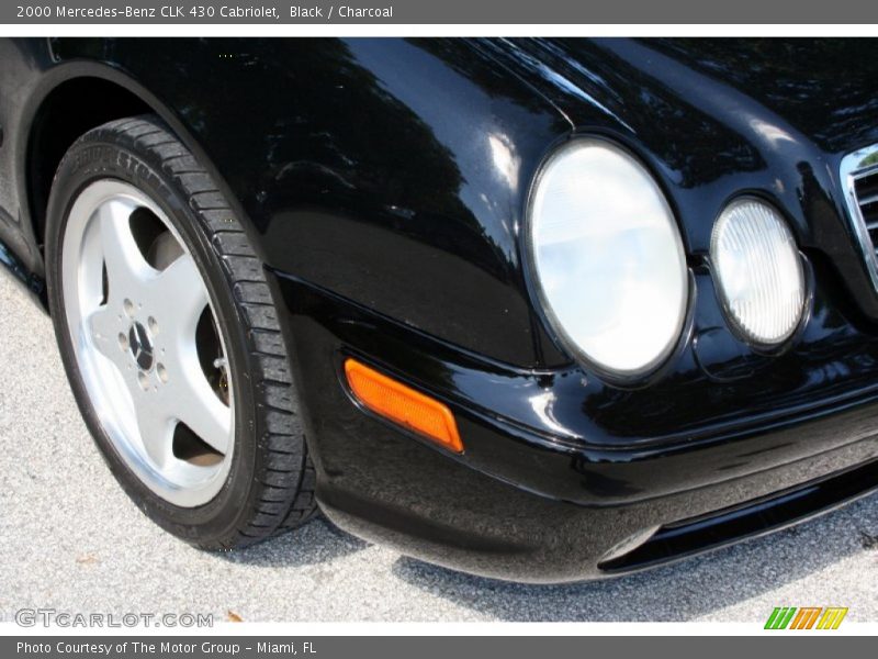 Black / Charcoal 2000 Mercedes-Benz CLK 430 Cabriolet