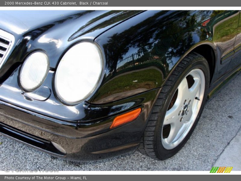 Black / Charcoal 2000 Mercedes-Benz CLK 430 Cabriolet