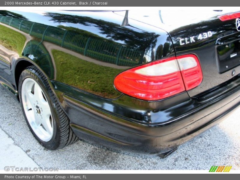 Black / Charcoal 2000 Mercedes-Benz CLK 430 Cabriolet