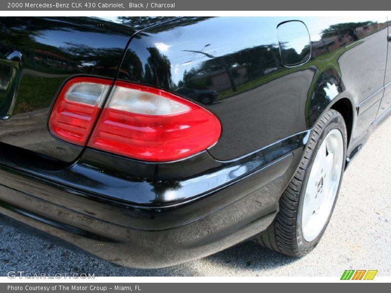 Black / Charcoal 2000 Mercedes-Benz CLK 430 Cabriolet