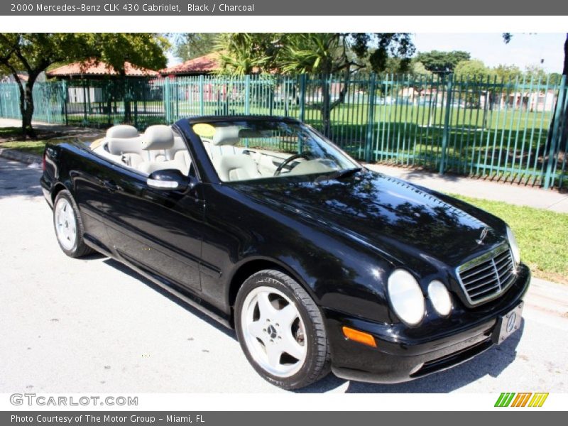 Black / Charcoal 2000 Mercedes-Benz CLK 430 Cabriolet