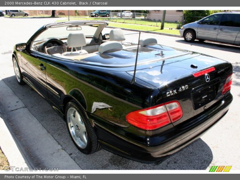 Black / Charcoal 2000 Mercedes-Benz CLK 430 Cabriolet