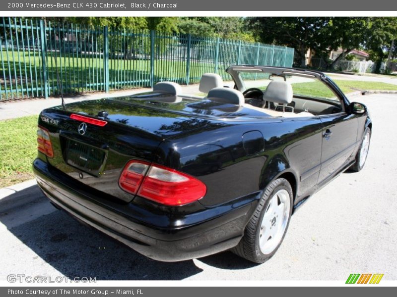 Black / Charcoal 2000 Mercedes-Benz CLK 430 Cabriolet