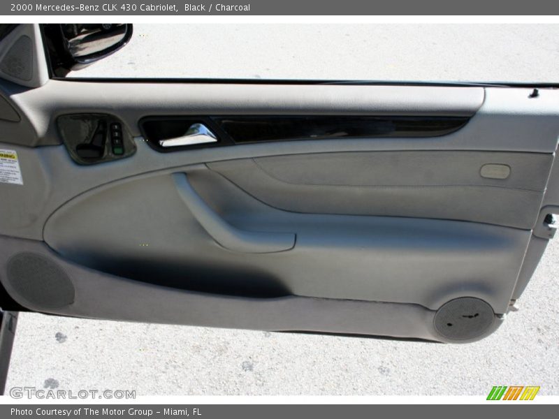 Door Panel of 2000 CLK 430 Cabriolet