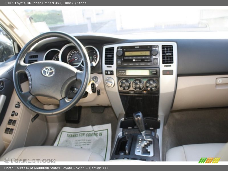 Black / Stone 2007 Toyota 4Runner Limited 4x4