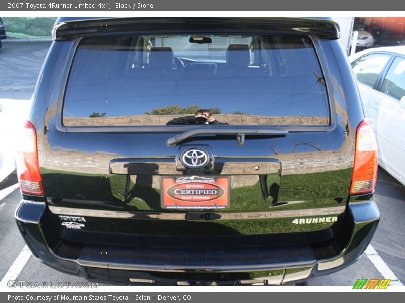 Black / Stone 2007 Toyota 4Runner Limited 4x4