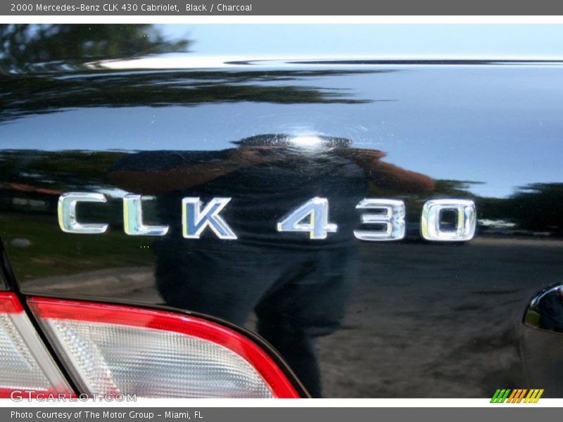 Black / Charcoal 2000 Mercedes-Benz CLK 430 Cabriolet