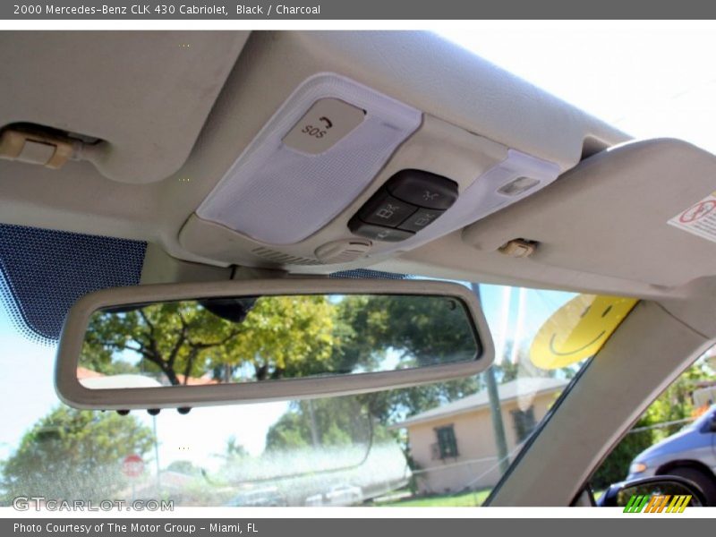 Black / Charcoal 2000 Mercedes-Benz CLK 430 Cabriolet