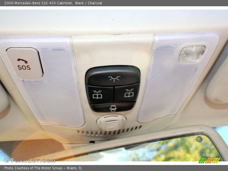 Black / Charcoal 2000 Mercedes-Benz CLK 430 Cabriolet