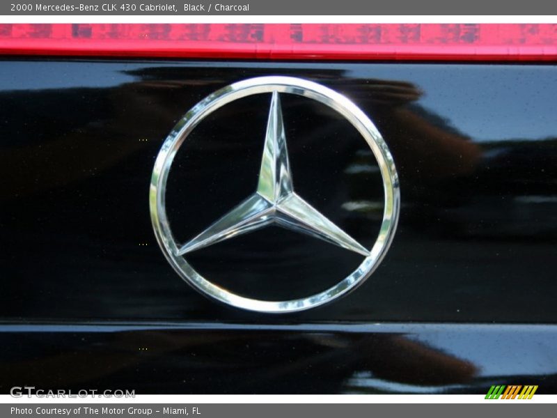 Black / Charcoal 2000 Mercedes-Benz CLK 430 Cabriolet