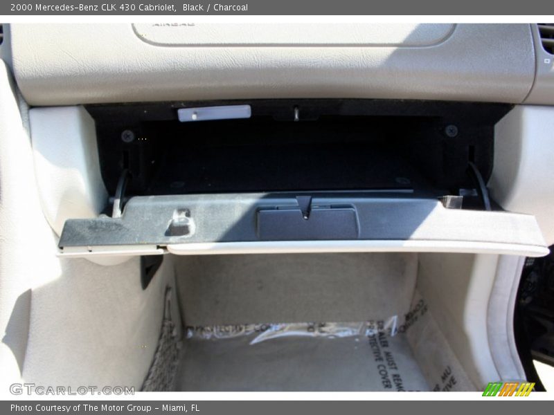 Black / Charcoal 2000 Mercedes-Benz CLK 430 Cabriolet