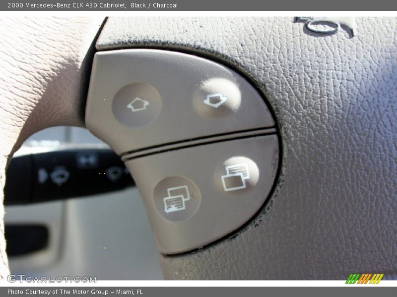Black / Charcoal 2000 Mercedes-Benz CLK 430 Cabriolet