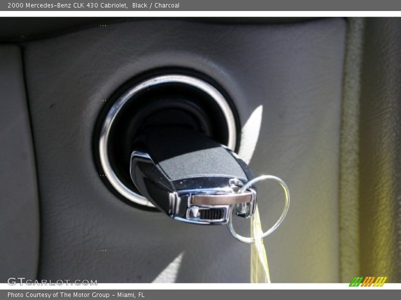 Black / Charcoal 2000 Mercedes-Benz CLK 430 Cabriolet