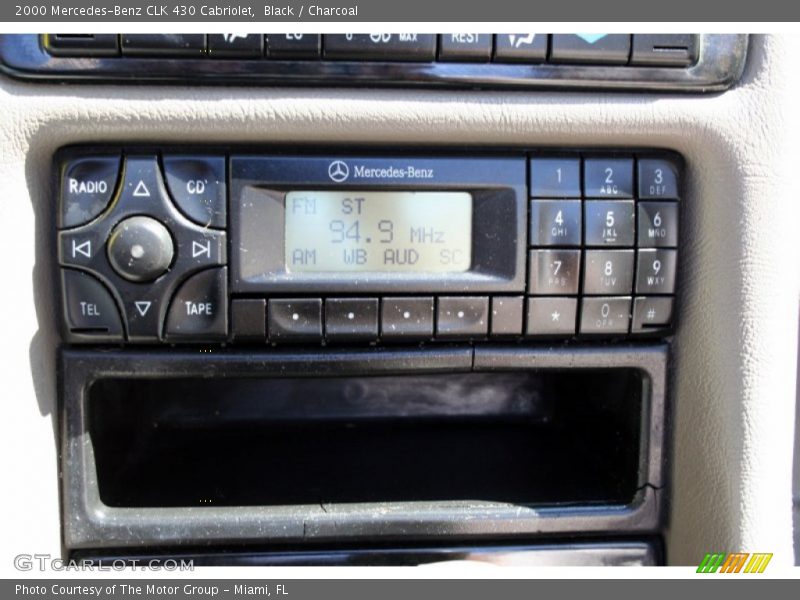 Black / Charcoal 2000 Mercedes-Benz CLK 430 Cabriolet