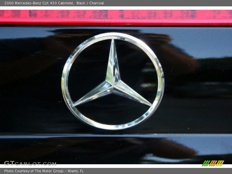 Black / Charcoal 2000 Mercedes-Benz CLK 430 Cabriolet