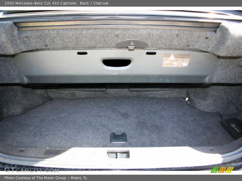 Black / Charcoal 2000 Mercedes-Benz CLK 430 Cabriolet