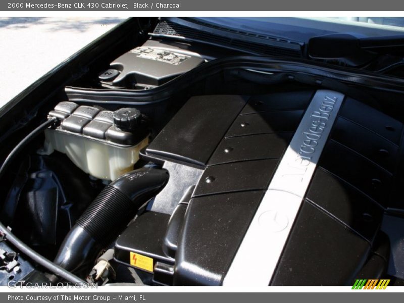 Black / Charcoal 2000 Mercedes-Benz CLK 430 Cabriolet