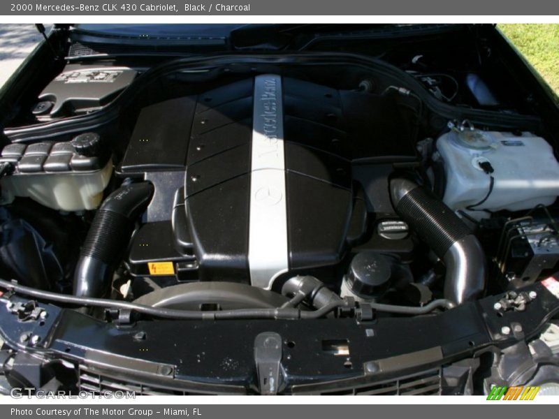 Black / Charcoal 2000 Mercedes-Benz CLK 430 Cabriolet