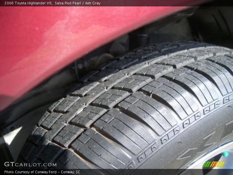 Salsa Red Pearl / Ash Gray 2006 Toyota Highlander V6