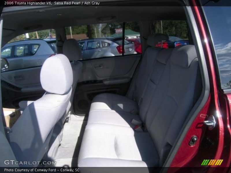 Salsa Red Pearl / Ash Gray 2006 Toyota Highlander V6