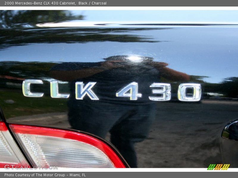 Black / Charcoal 2000 Mercedes-Benz CLK 430 Cabriolet