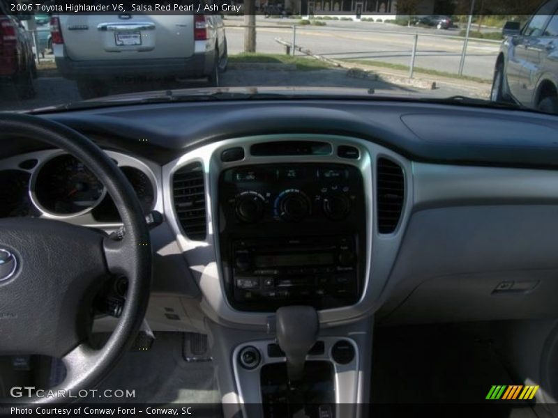 Salsa Red Pearl / Ash Gray 2006 Toyota Highlander V6