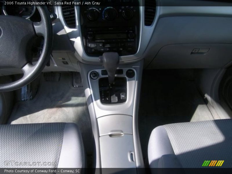 Salsa Red Pearl / Ash Gray 2006 Toyota Highlander V6
