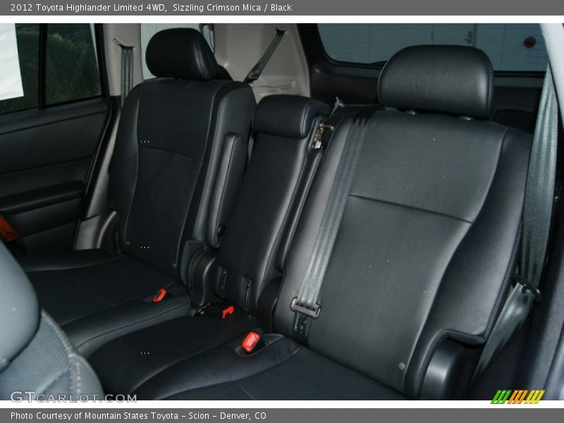 Sizzling Crimson Mica / Black 2012 Toyota Highlander Limited 4WD