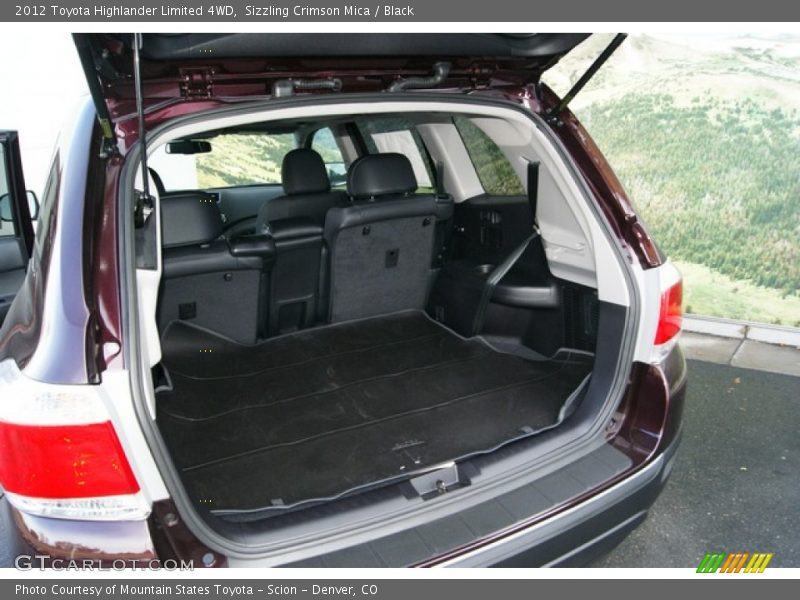 Sizzling Crimson Mica / Black 2012 Toyota Highlander Limited 4WD
