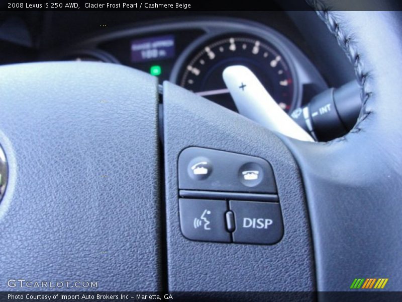 Glacier Frost Pearl / Cashmere Beige 2008 Lexus IS 250 AWD