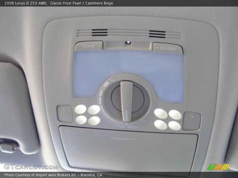 Glacier Frost Pearl / Cashmere Beige 2008 Lexus IS 250 AWD