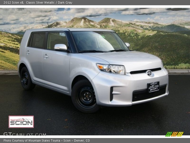 Classic Silver Metallic / Dark Gray 2012 Scion xB