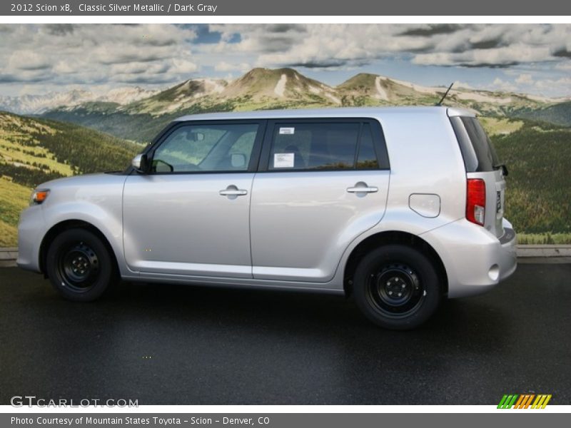 Classic Silver Metallic / Dark Gray 2012 Scion xB