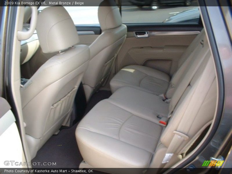 Metal Bronze / Beige 2009 Kia Borrego EX V6