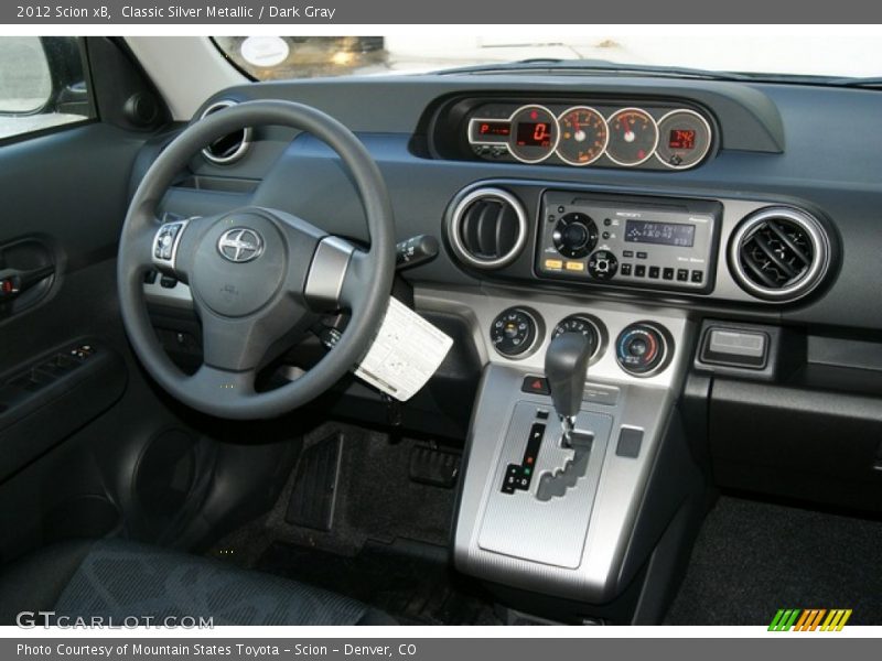 Dashboard of 2012 xB 
