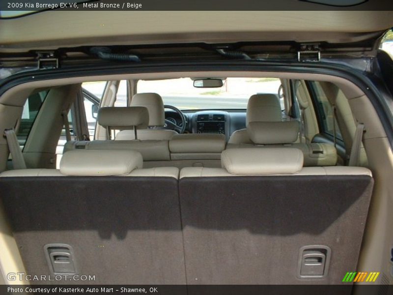 Metal Bronze / Beige 2009 Kia Borrego EX V6