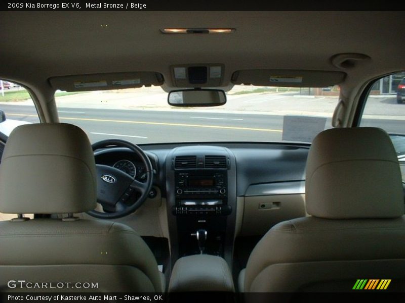 Metal Bronze / Beige 2009 Kia Borrego EX V6