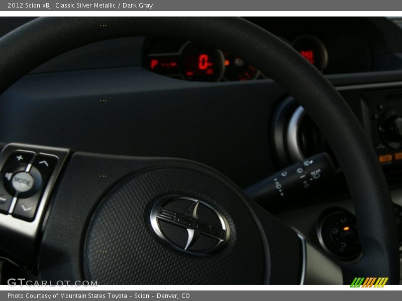 Classic Silver Metallic / Dark Gray 2012 Scion xB