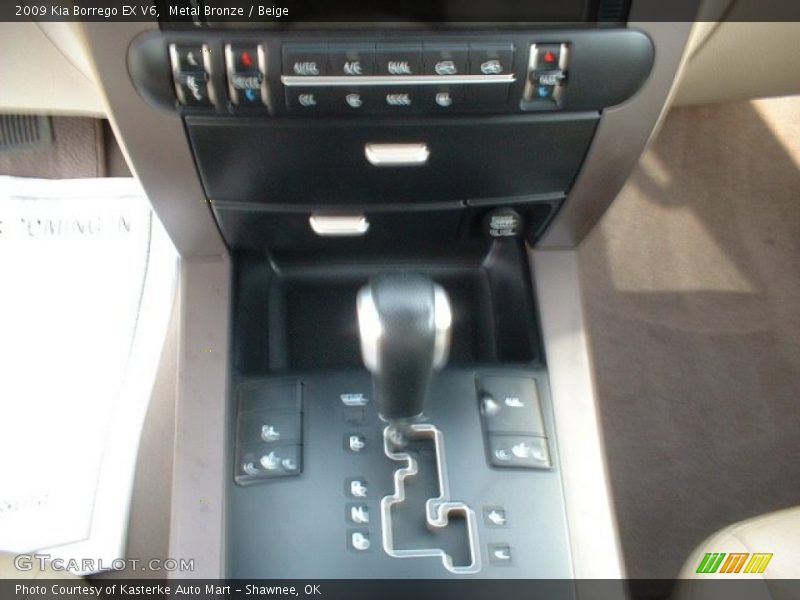 Metal Bronze / Beige 2009 Kia Borrego EX V6