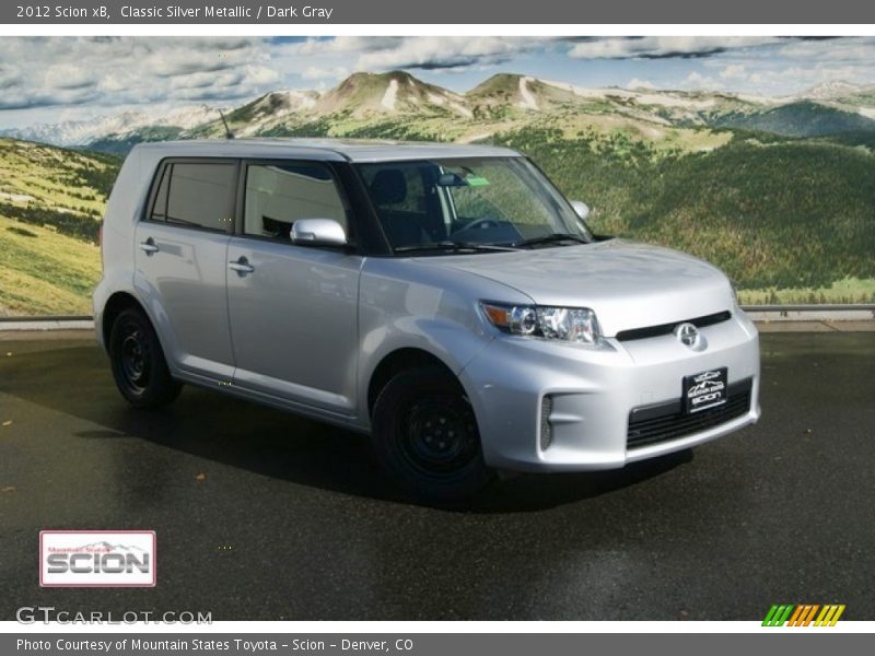 Classic Silver Metallic / Dark Gray 2012 Scion xB